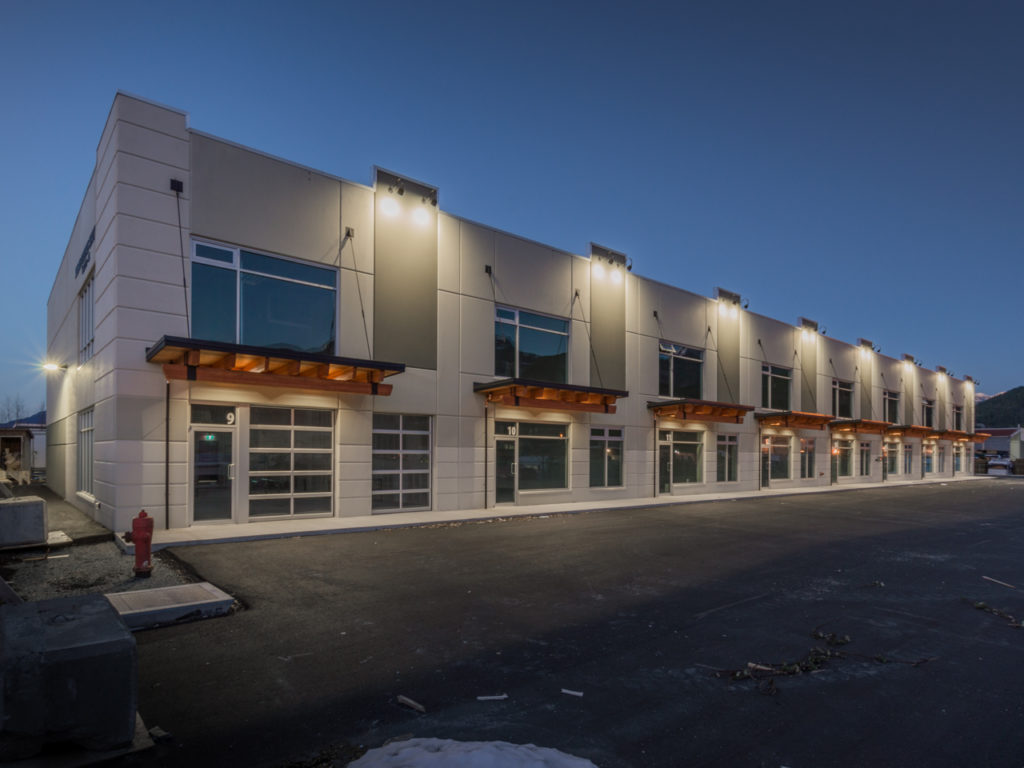 Squamish Light Industrial Warehouse Concrete Tilt-up Building